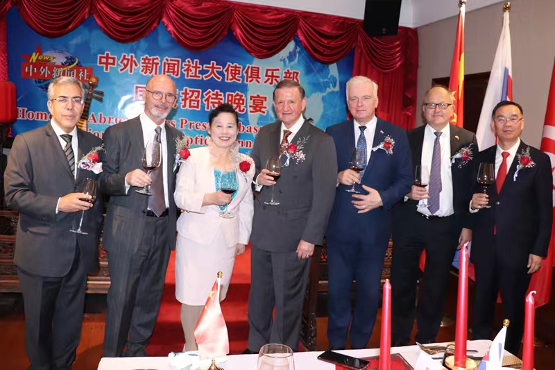 2025年:又有多国大使接受中外新闻社大使俱乐部职位<BR>国之交在于民相亲, 民相亲在于心相通